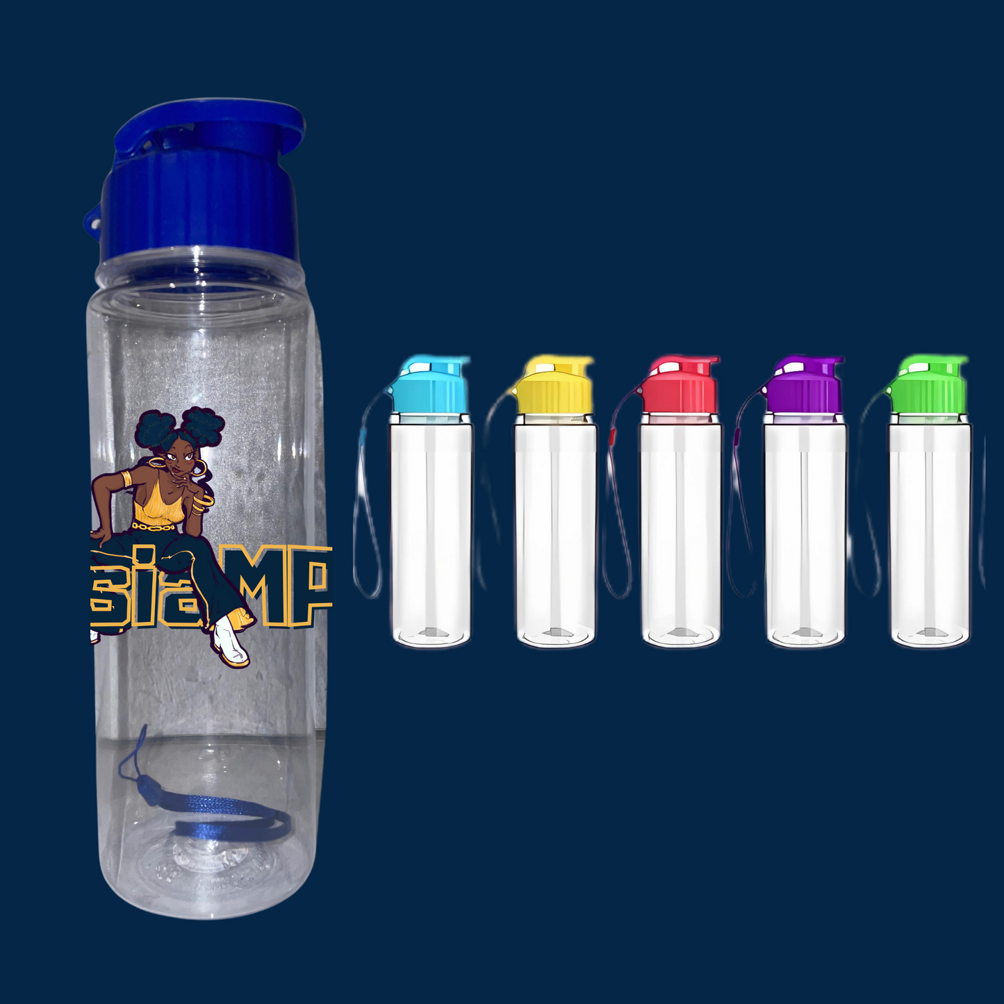 AsiaMPL Plastic Water Bottle