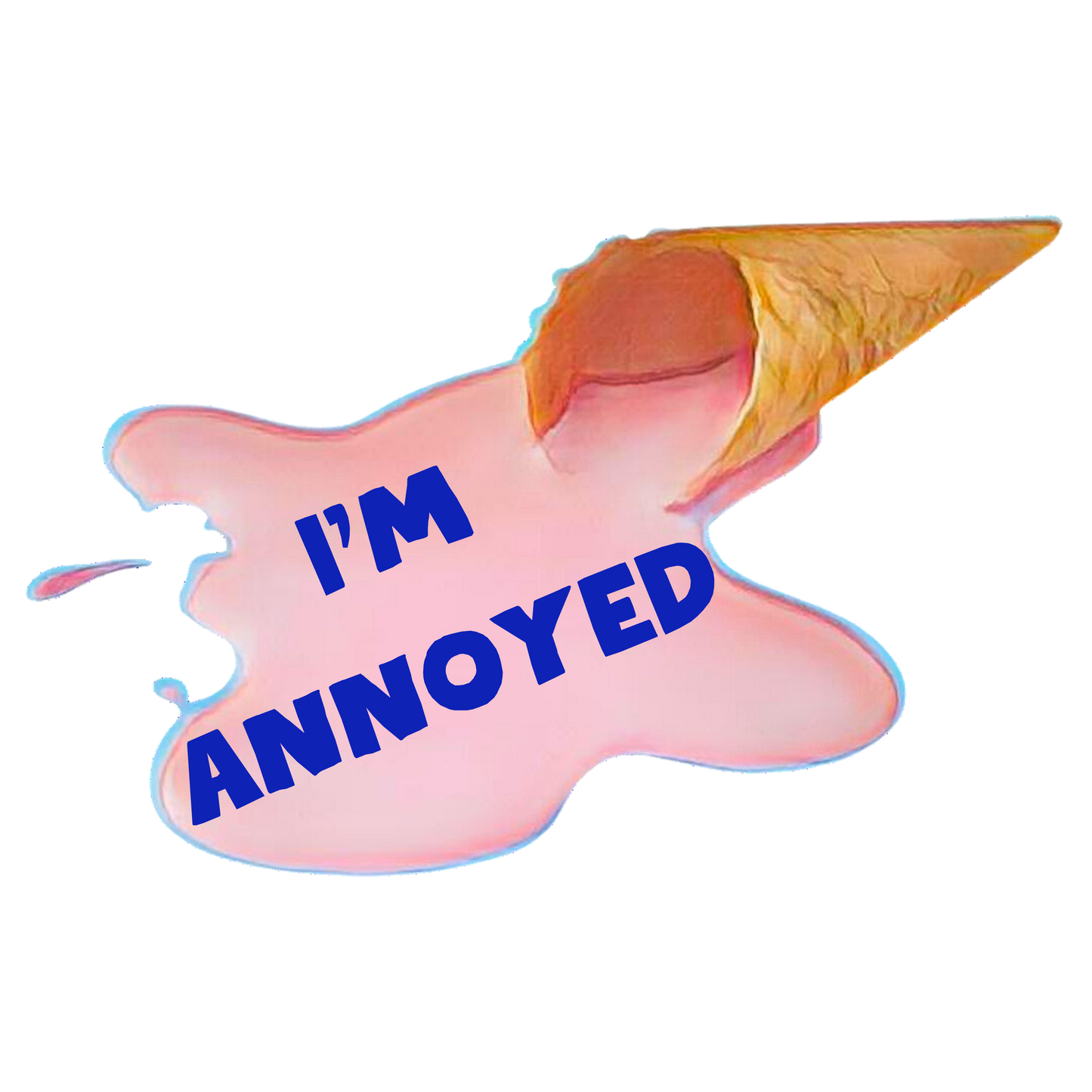 Annoyed Ice Cream Magnet