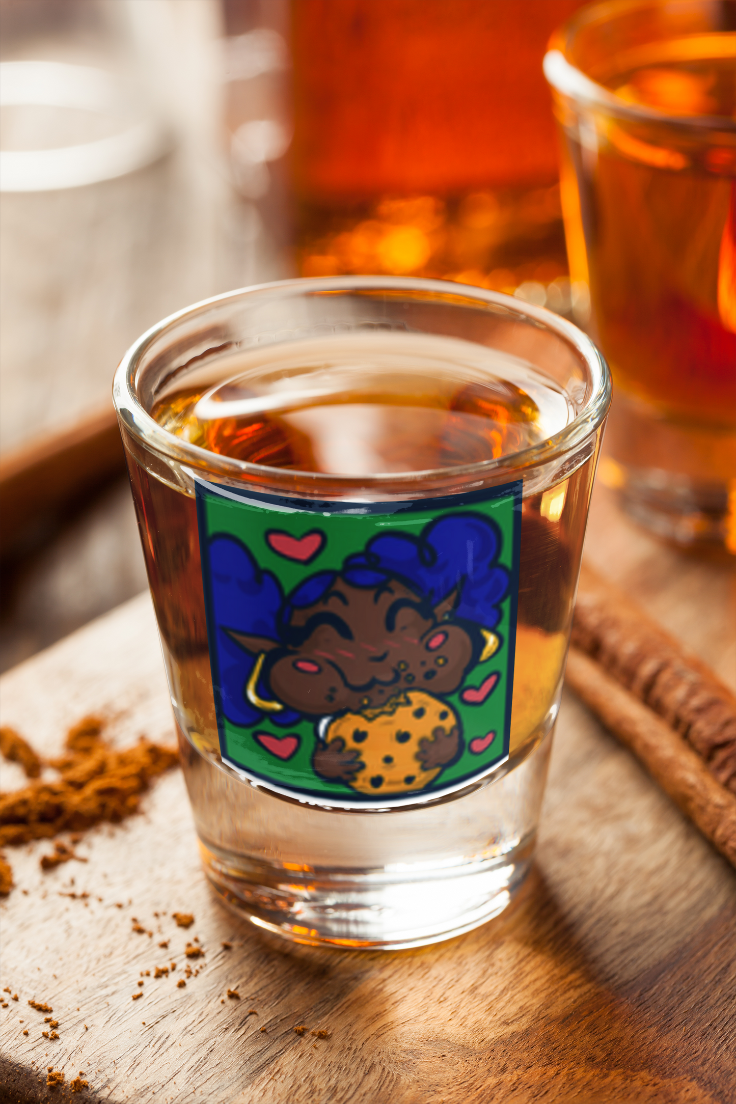Snaccs Shot Glass