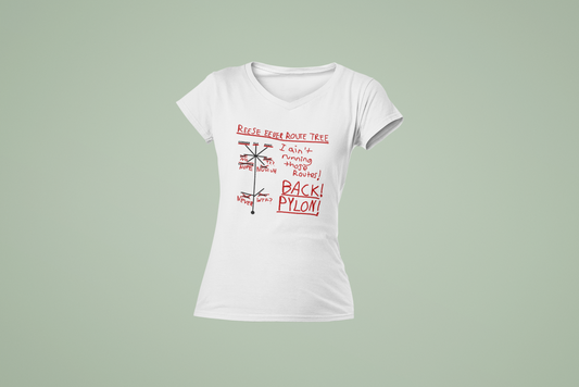 Route Tree Women's Vneck