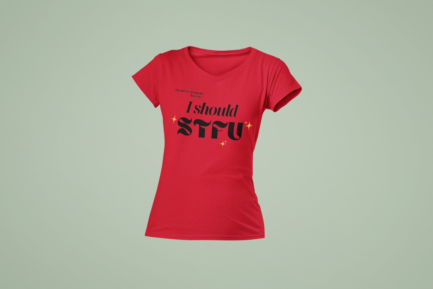 I Should STFU Women's Vneck