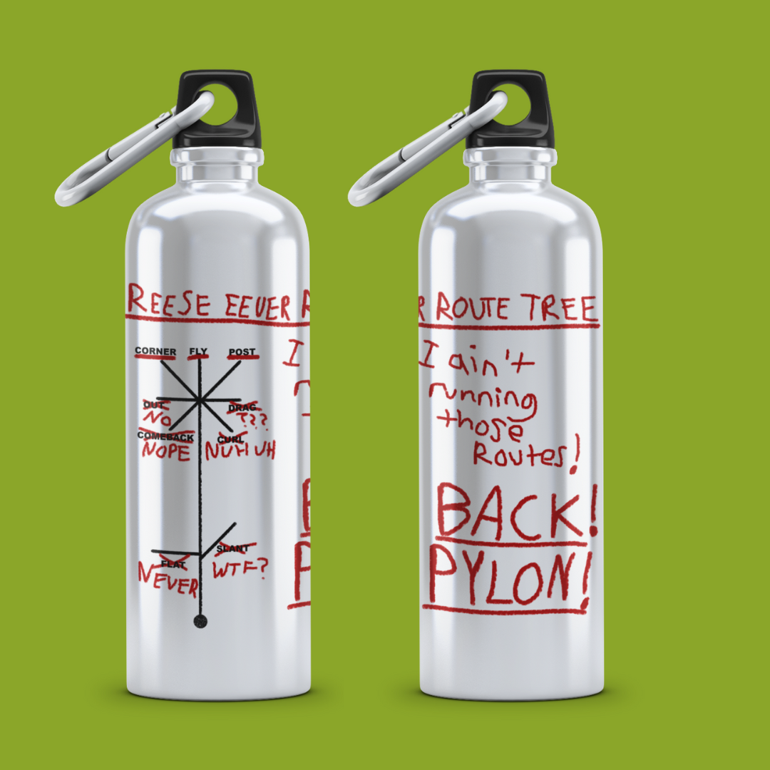 Route Tree Aluminum Water Bottle
