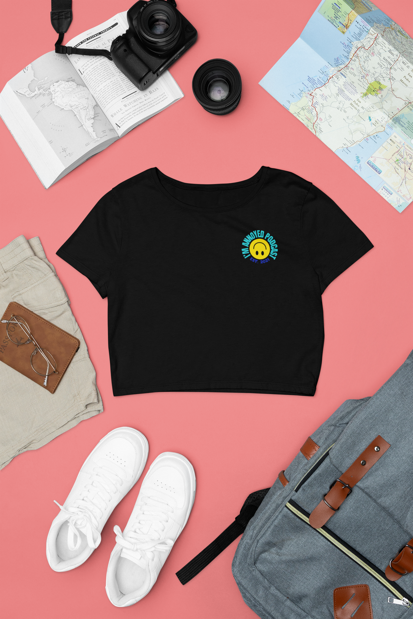 EST 2021 Chest Crop Top