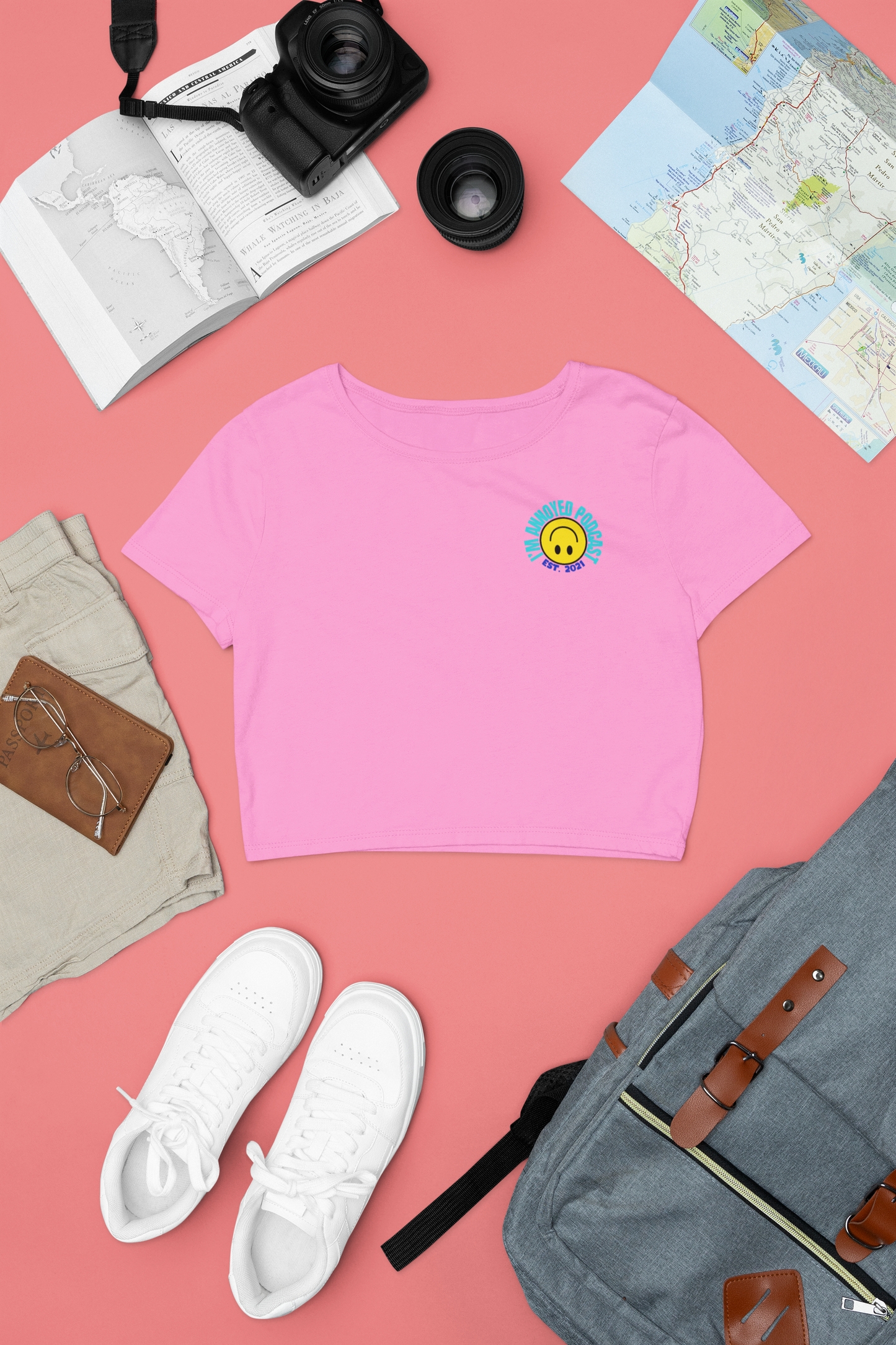 EST 2021 Chest Crop Top