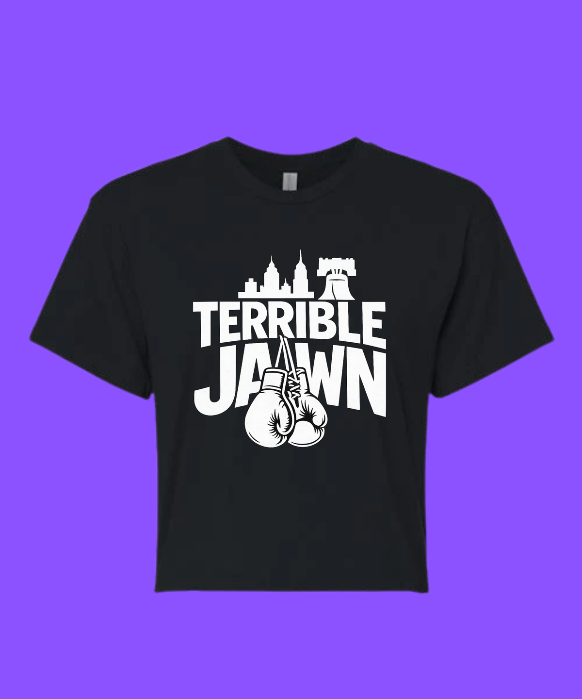 Terrible Jawn Boxy Crop