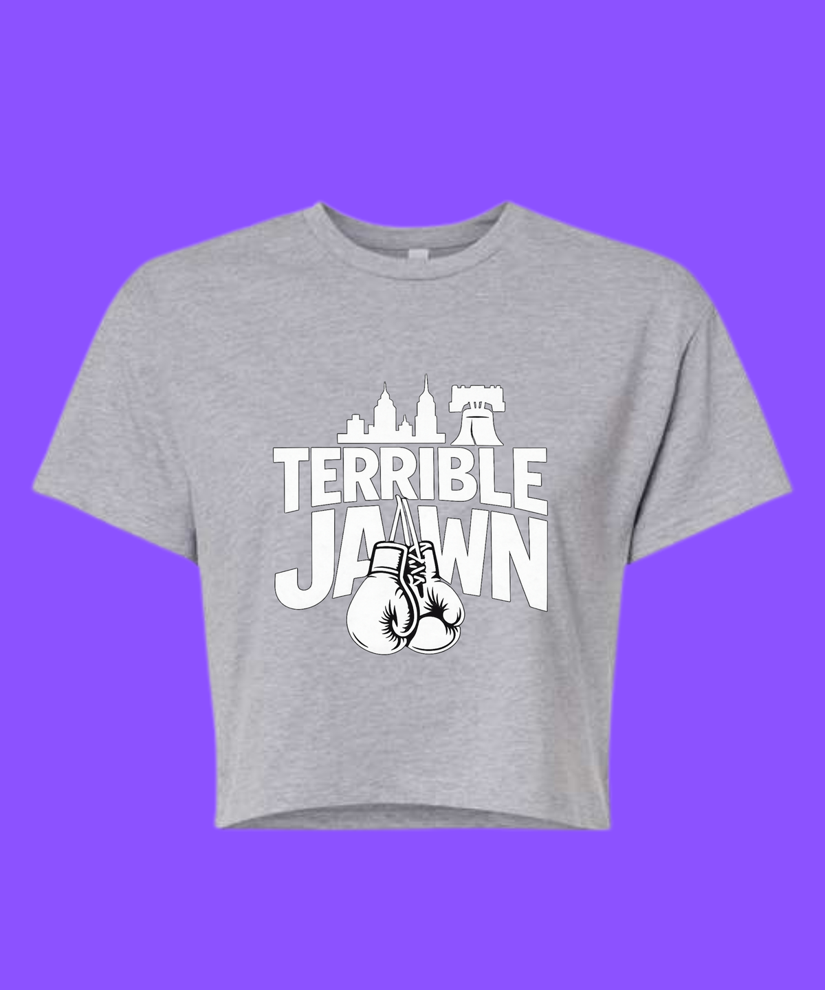 Terrible Jawn Boxy Crop