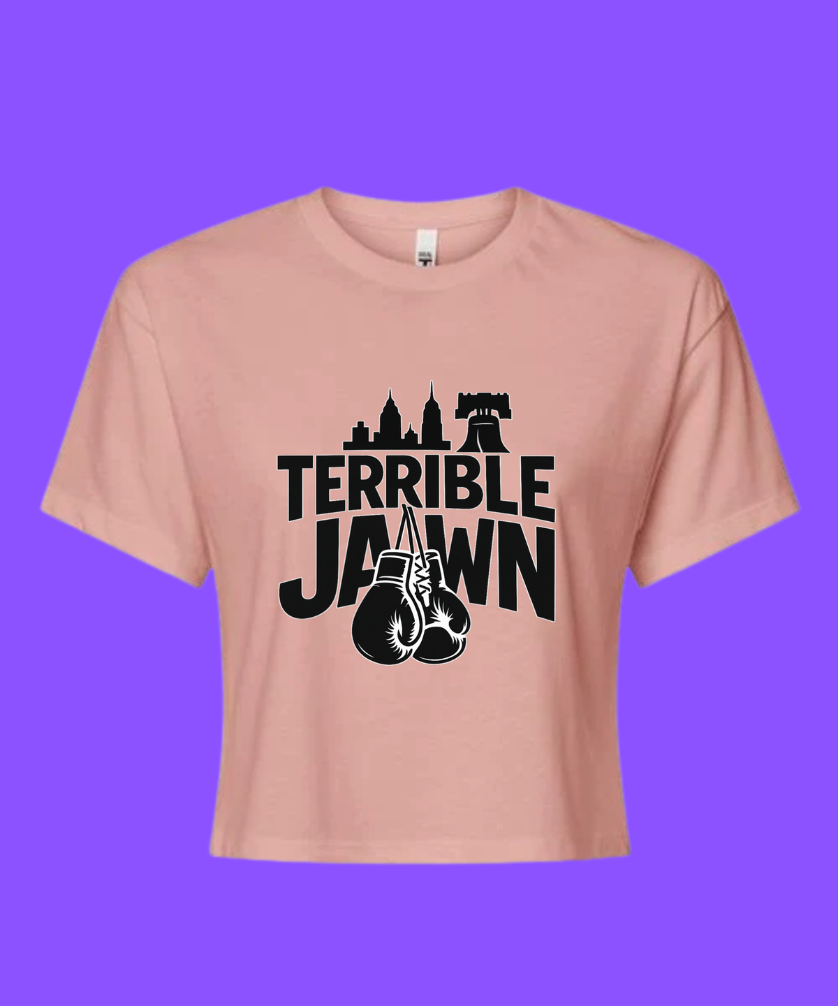 Terrible Jawn Boxy Crop
