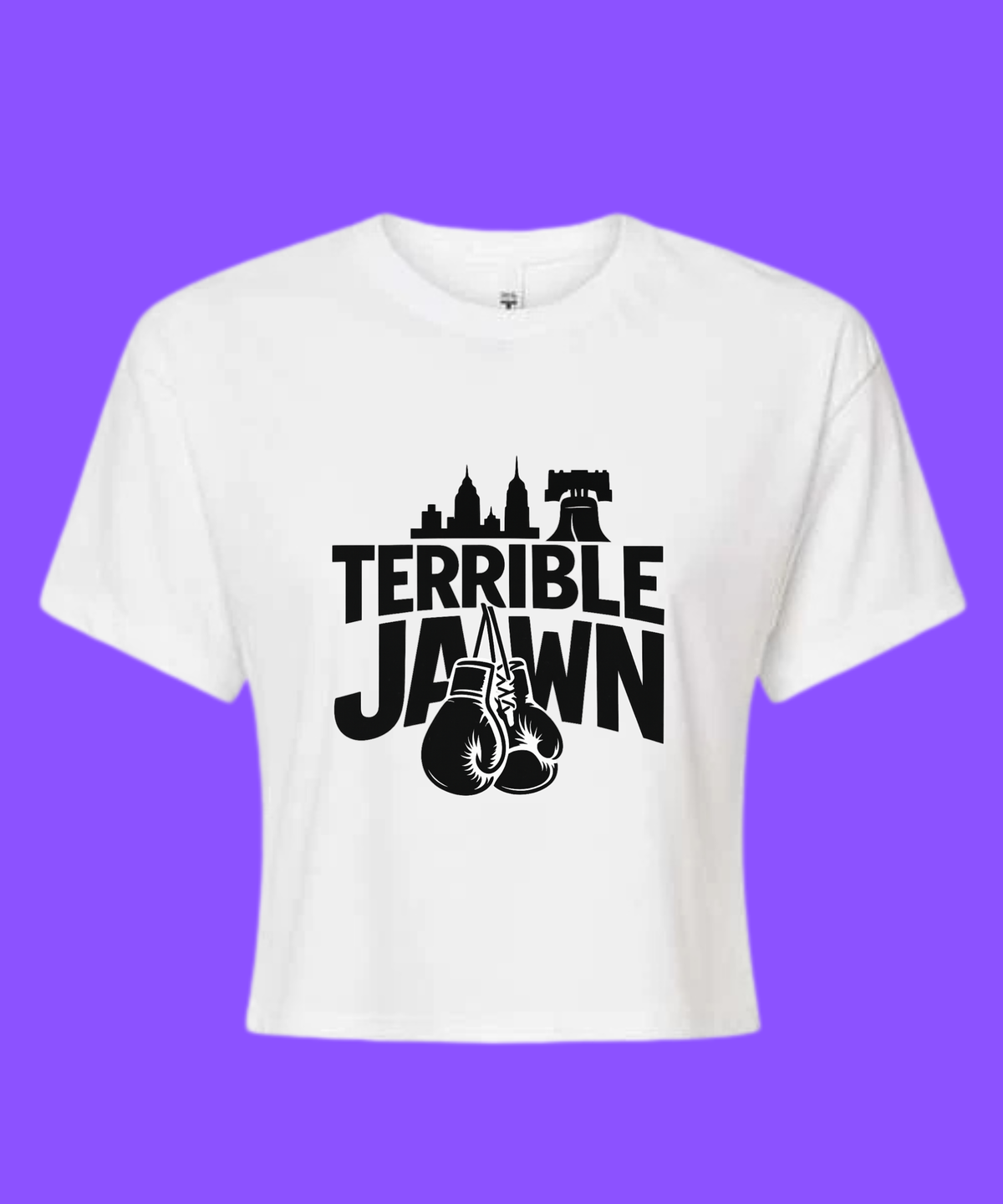 Terrible Jawn Boxy Crop