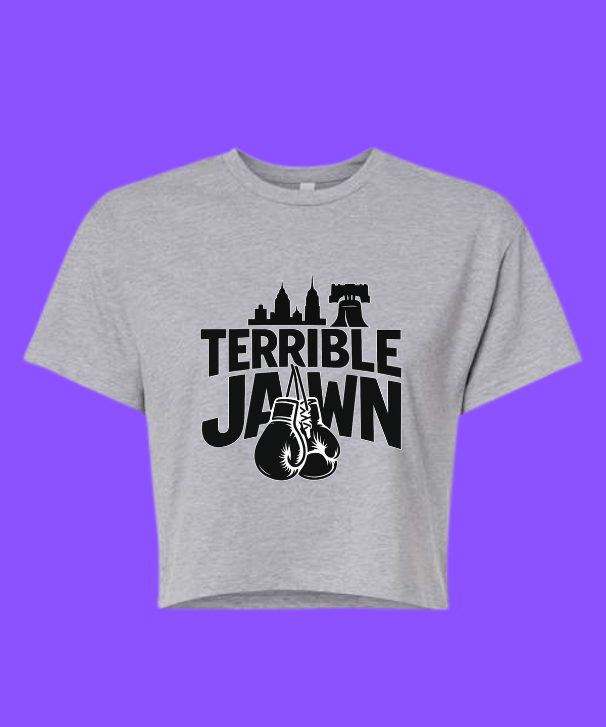 Terrible Jawn Boxy Crop