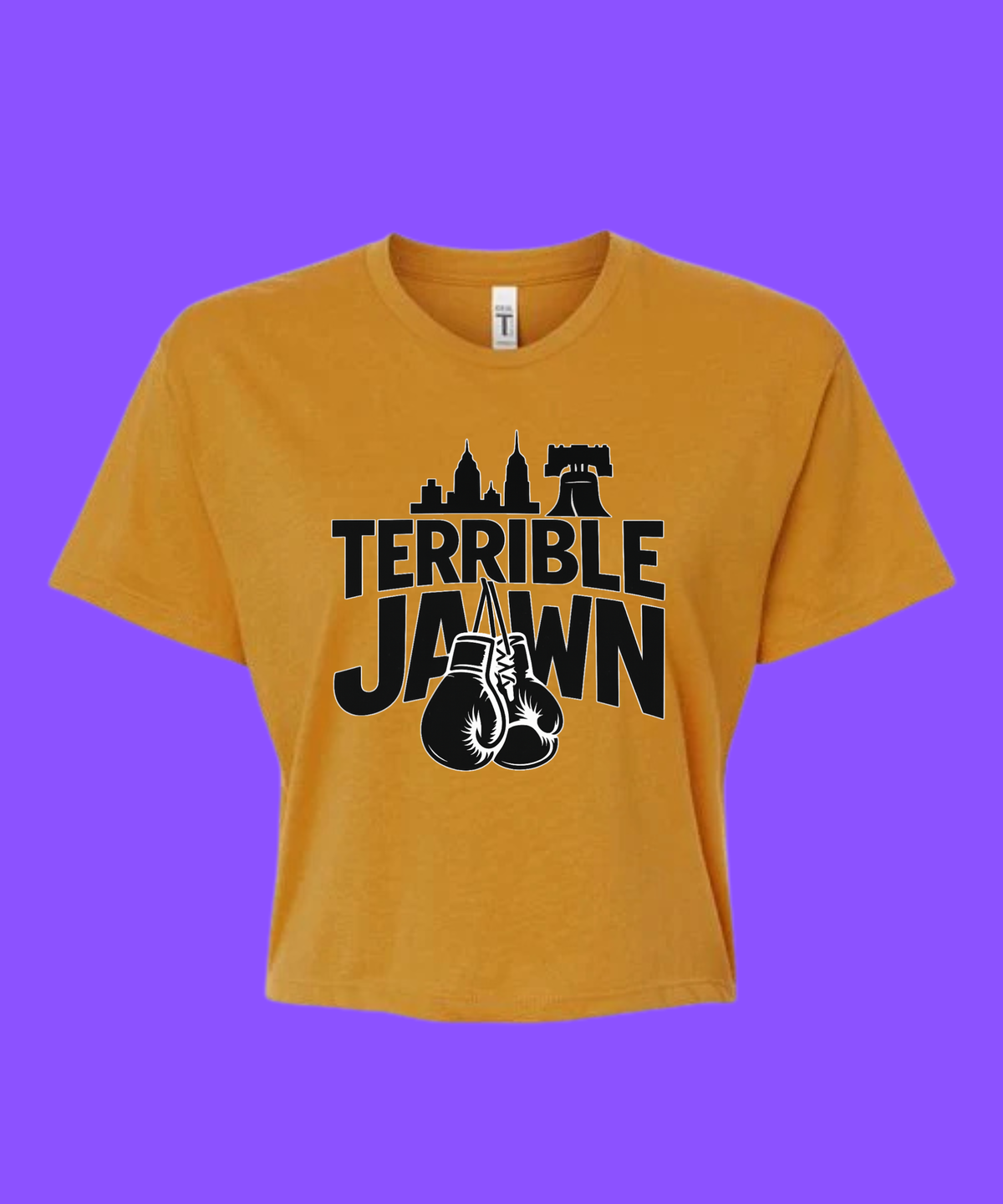 Terrible Jawn Boxy Crop