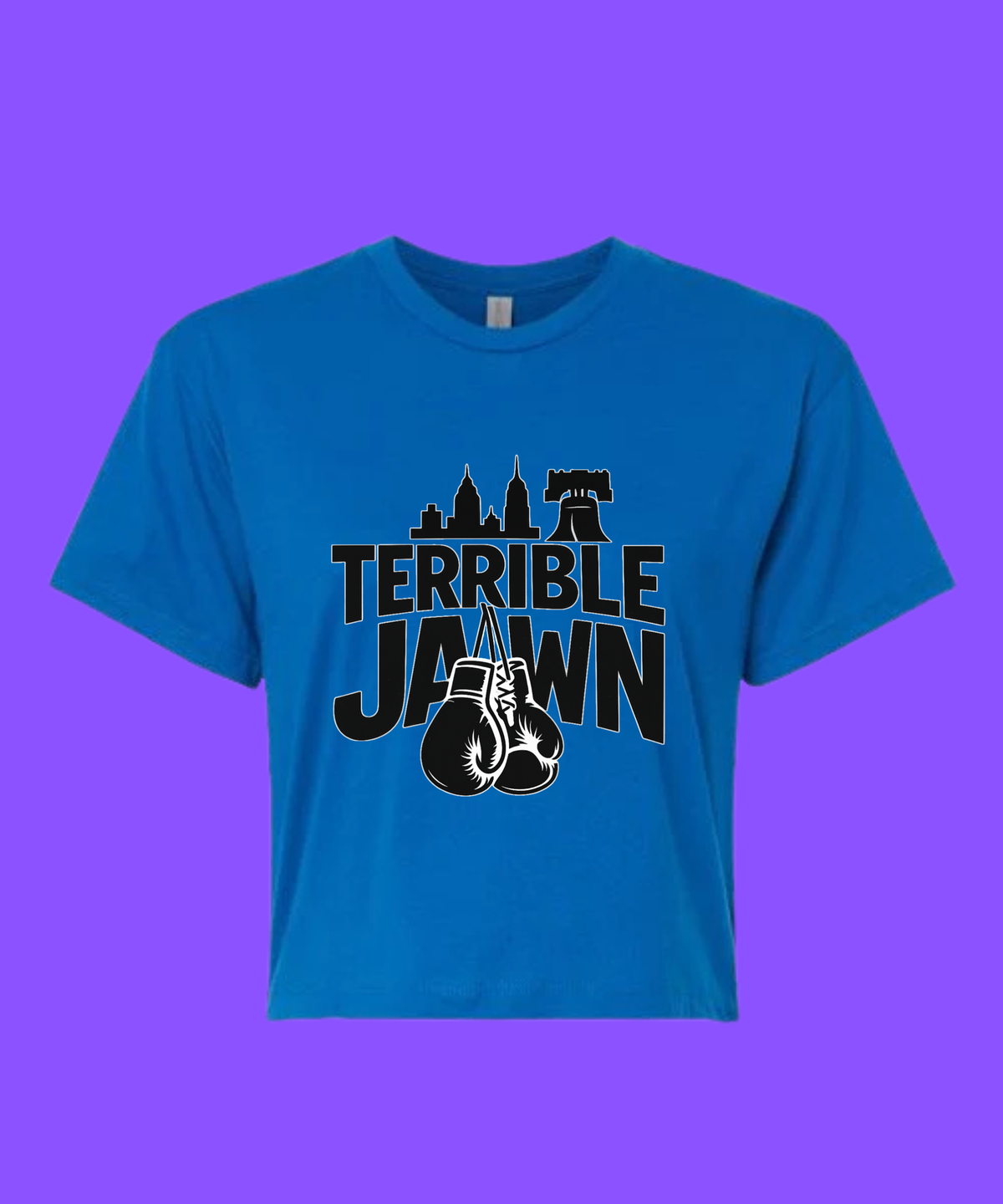 Terrible Jawn Boxy Crop