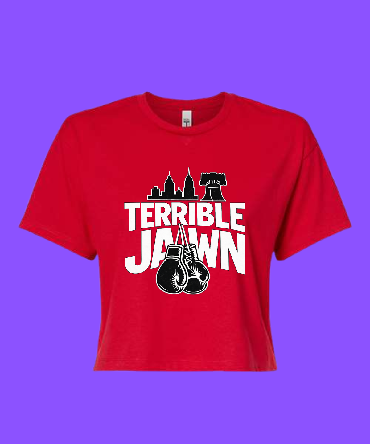 Terrible Jawn Boxy Crop
