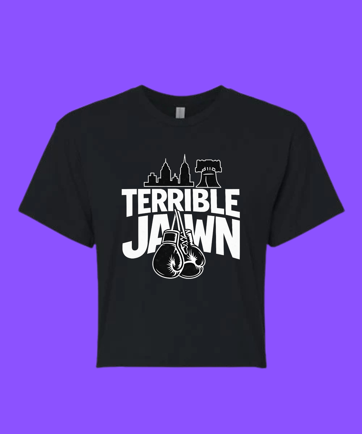 Terrible Jawn Boxy Crop