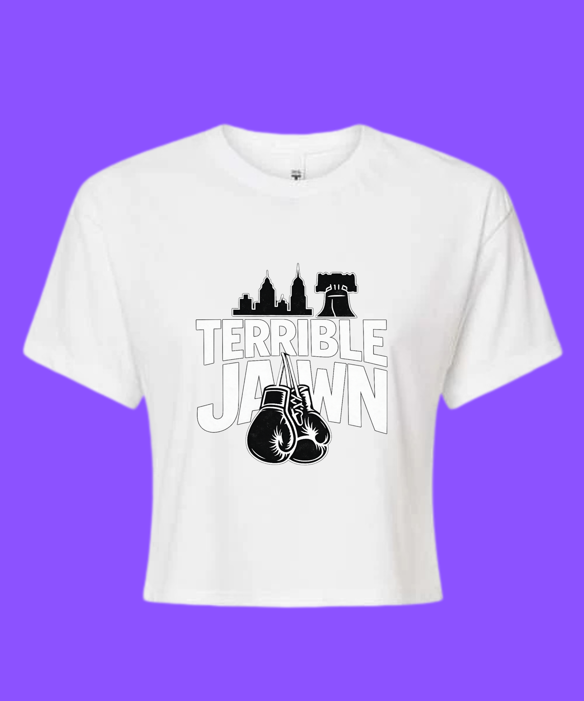 Terrible Jawn Boxy Crop
