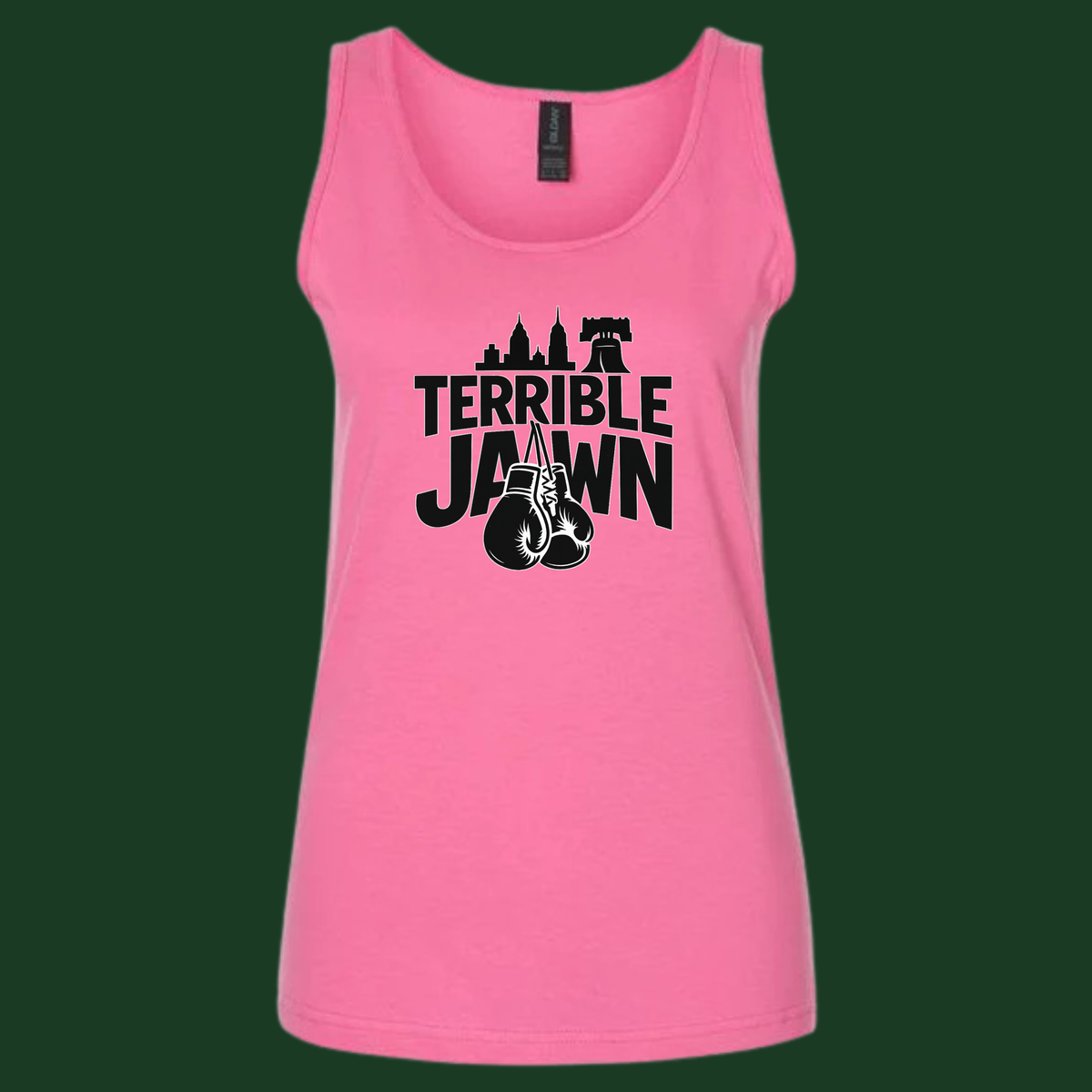 Terrible Jawn Women's Fitted Tank