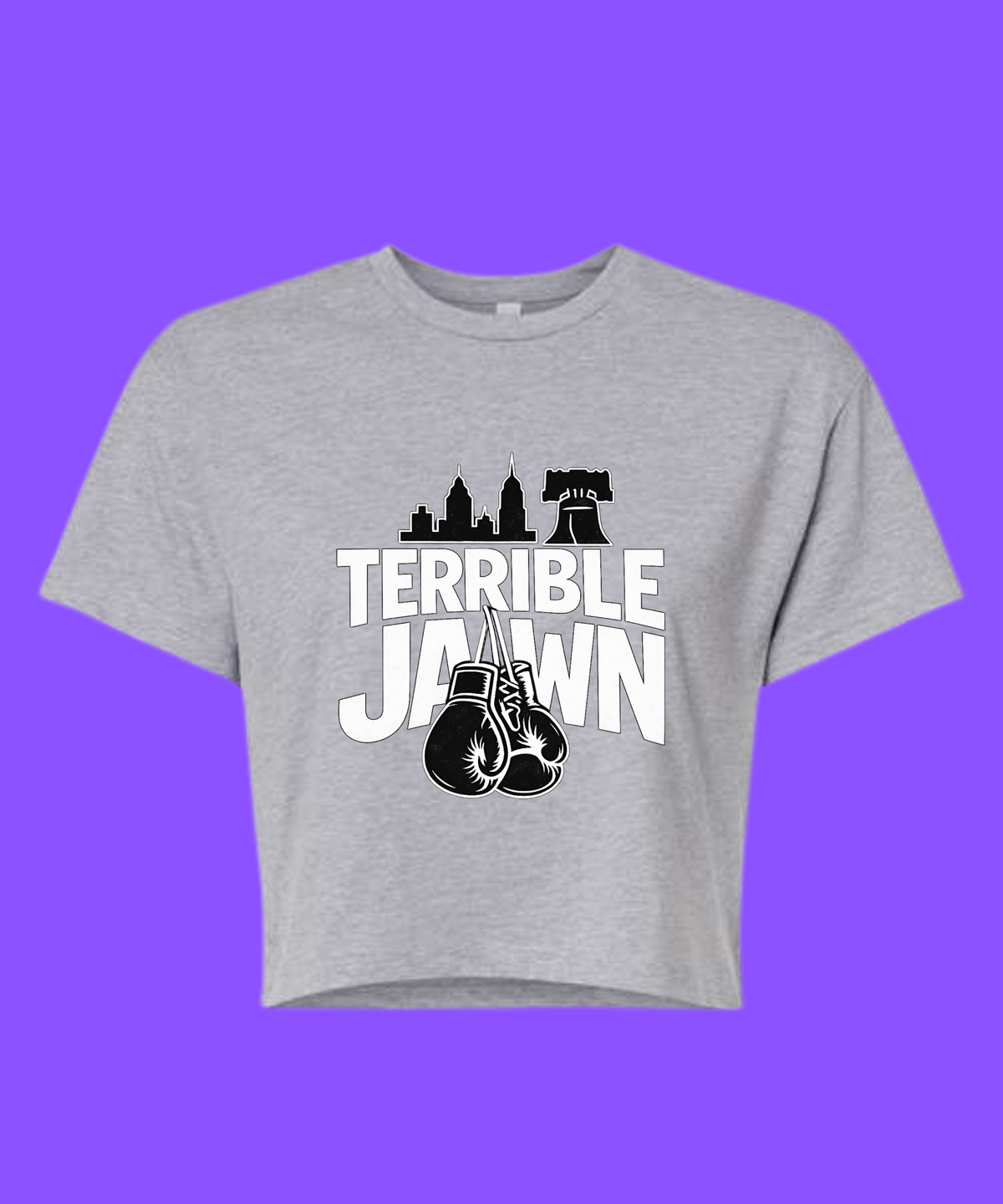 Terrible Jawn Boxy Crop