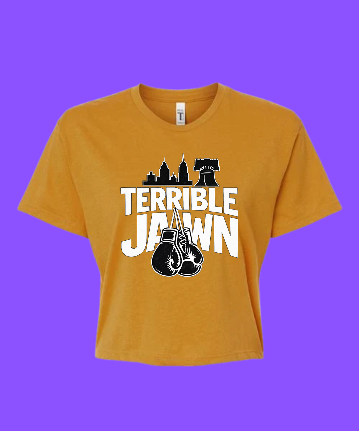 Terrible Jawn Boxy Crop
