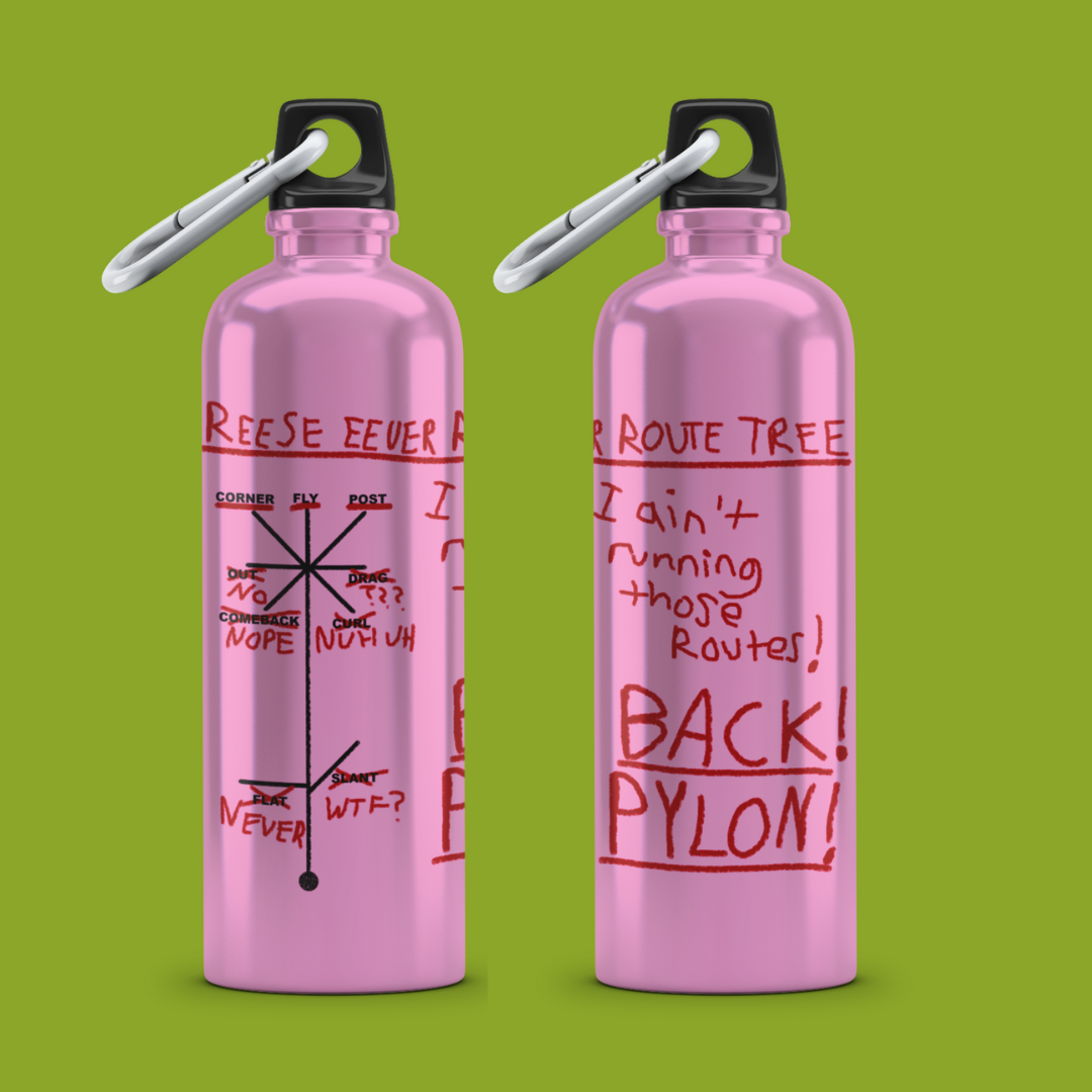Route Tree Aluminum Water Bottle