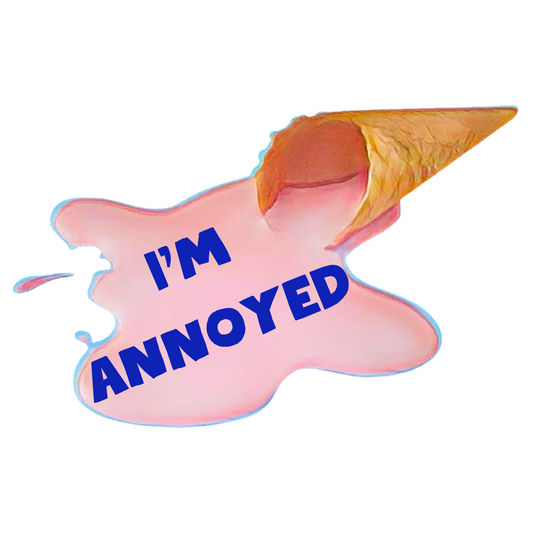 Annoyed Ice Cream Magnet