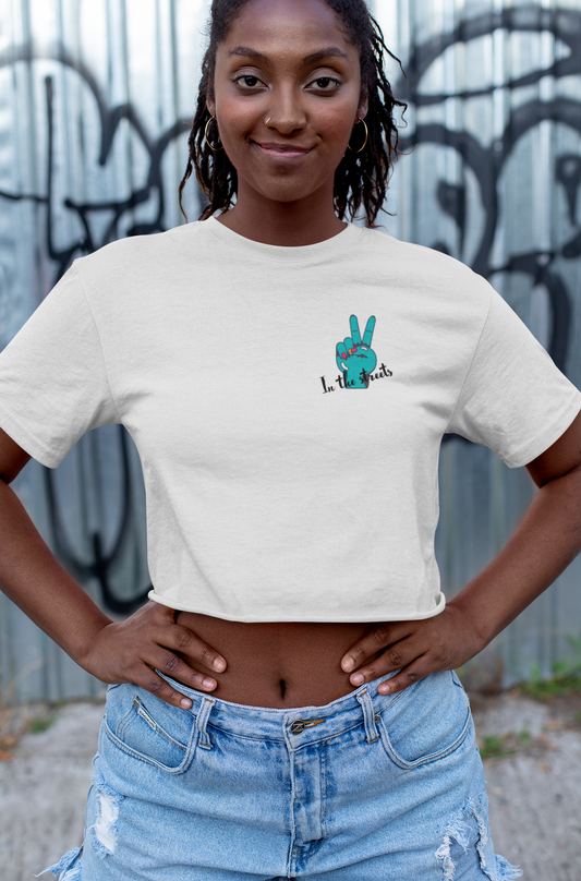 Peace in the Streets Crop Top