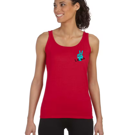 Peace in the Streets Women's Fitted Tank