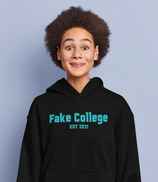 Fake College Hoodie