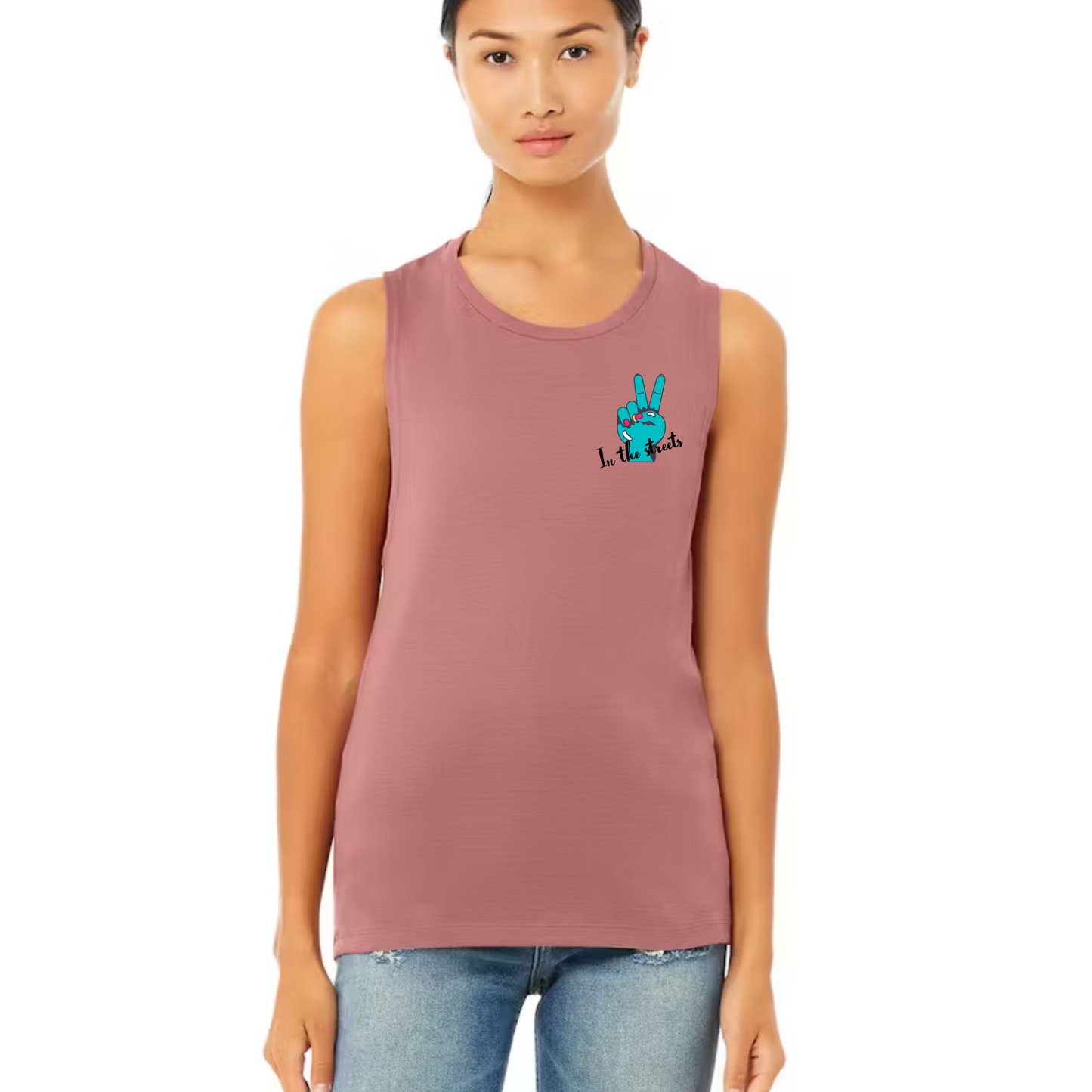 Peace in the Streets Women's Flowy Tank