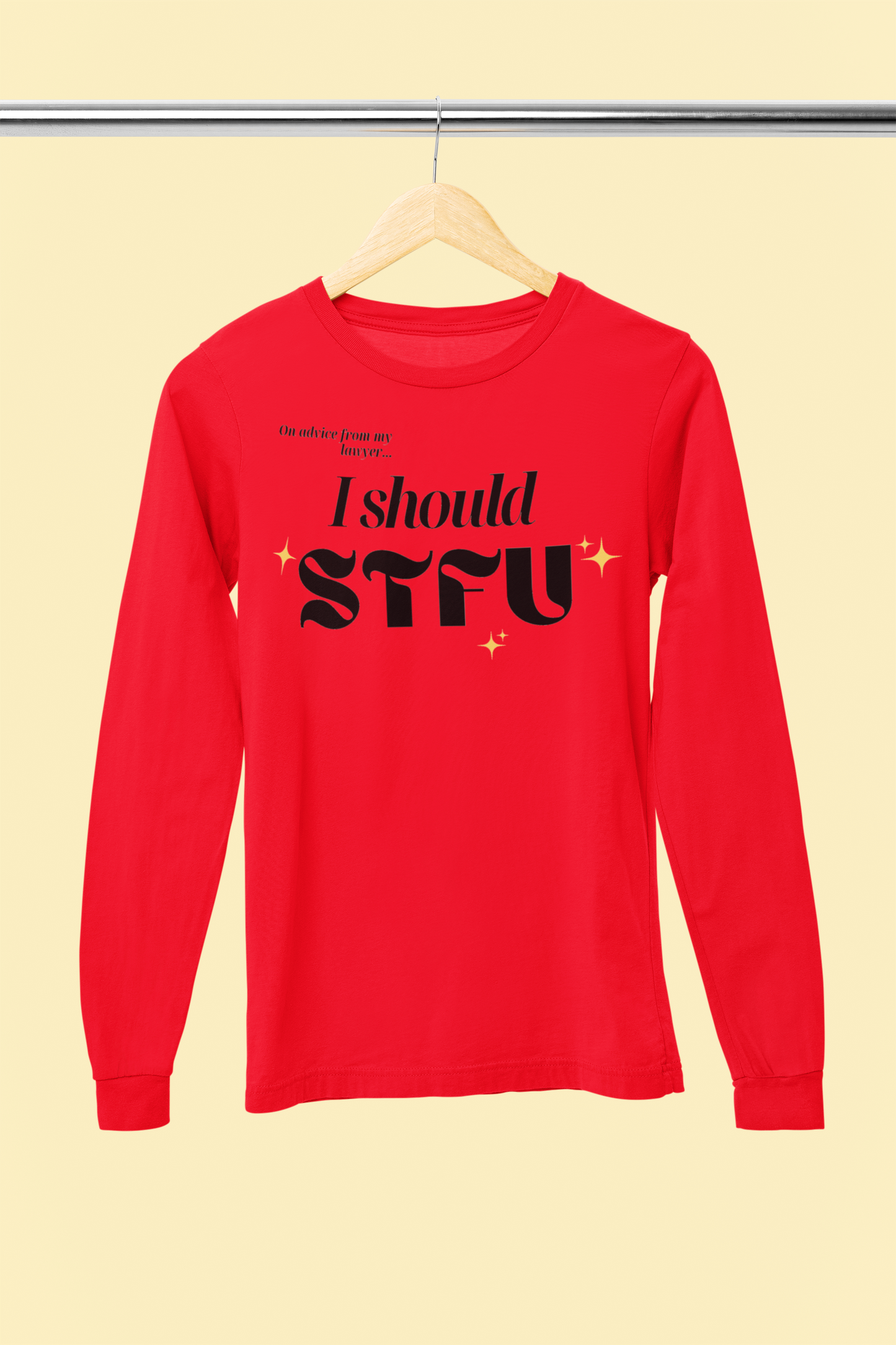 I Should STFU Unisex Long-Sleeve Tee