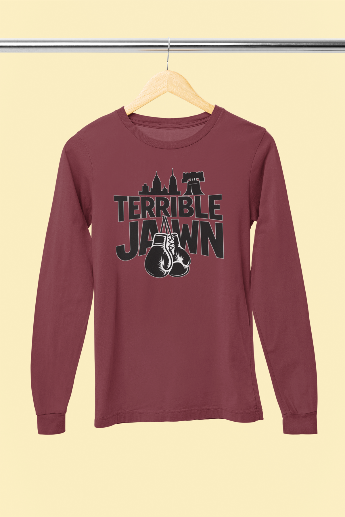 Terrible Jawn Unisex Long Sleeve Tee