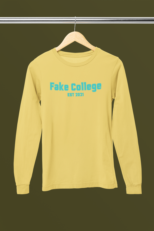 Fake College Long Sleeve