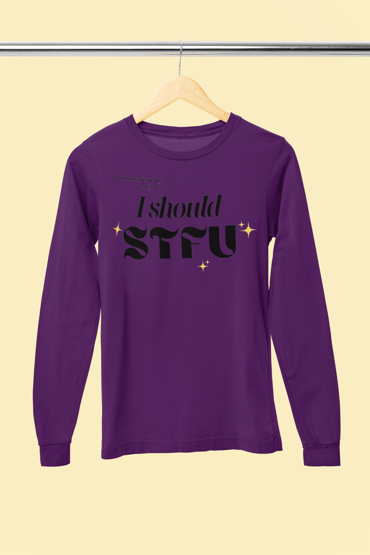 I Should STFU Unisex Long-Sleeve Tee