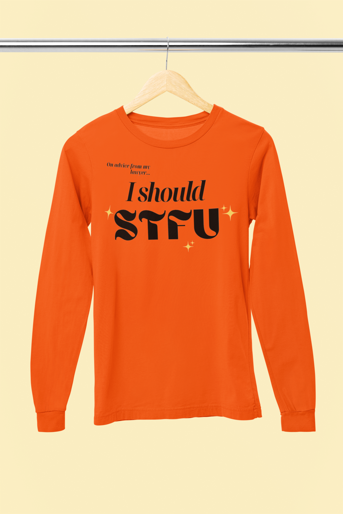 I Should STFU Unisex Long-Sleeve Tee