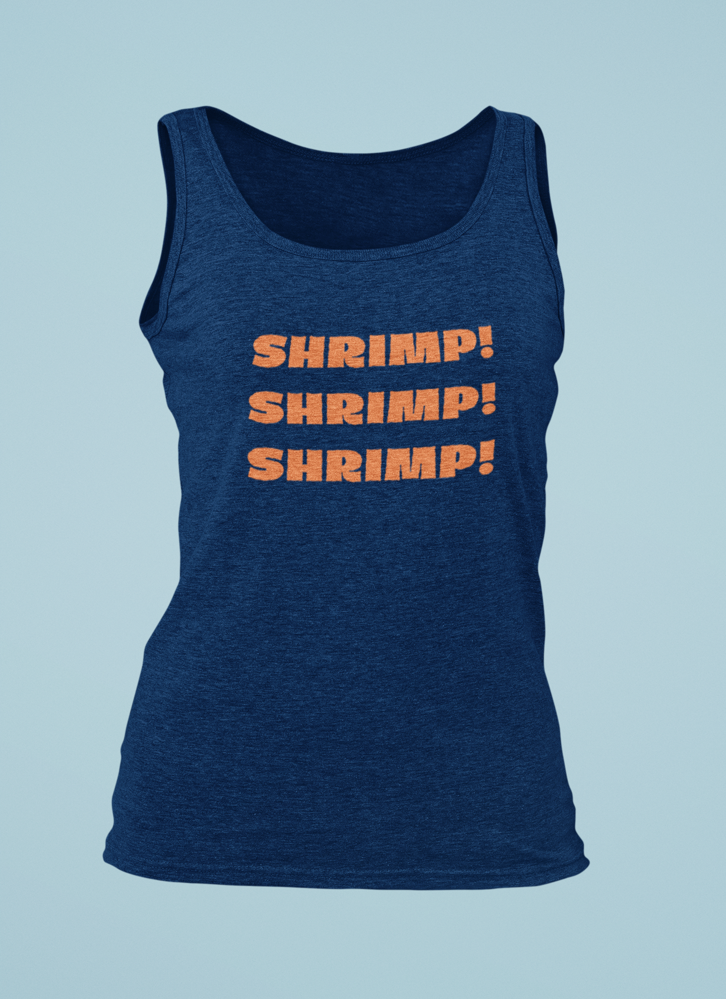 Shrimp! Women's Fitted Tank