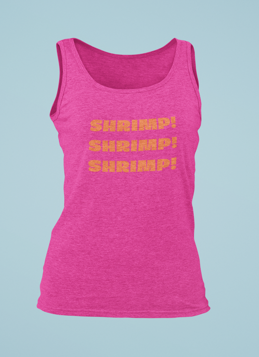 Shrimp! Women's Fitted Tank