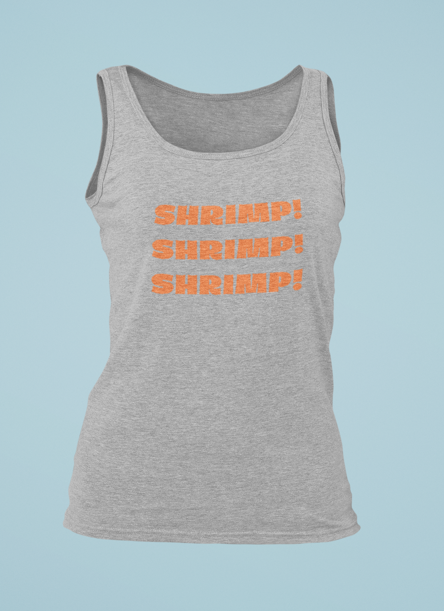 Shrimp! Women's Fitted Tank