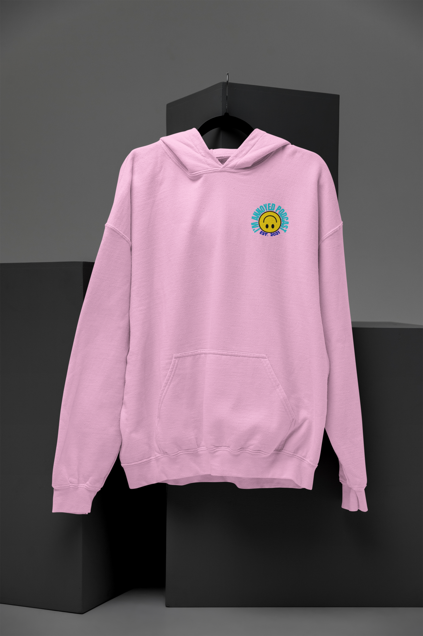 EST 2021 Chest Hoodie