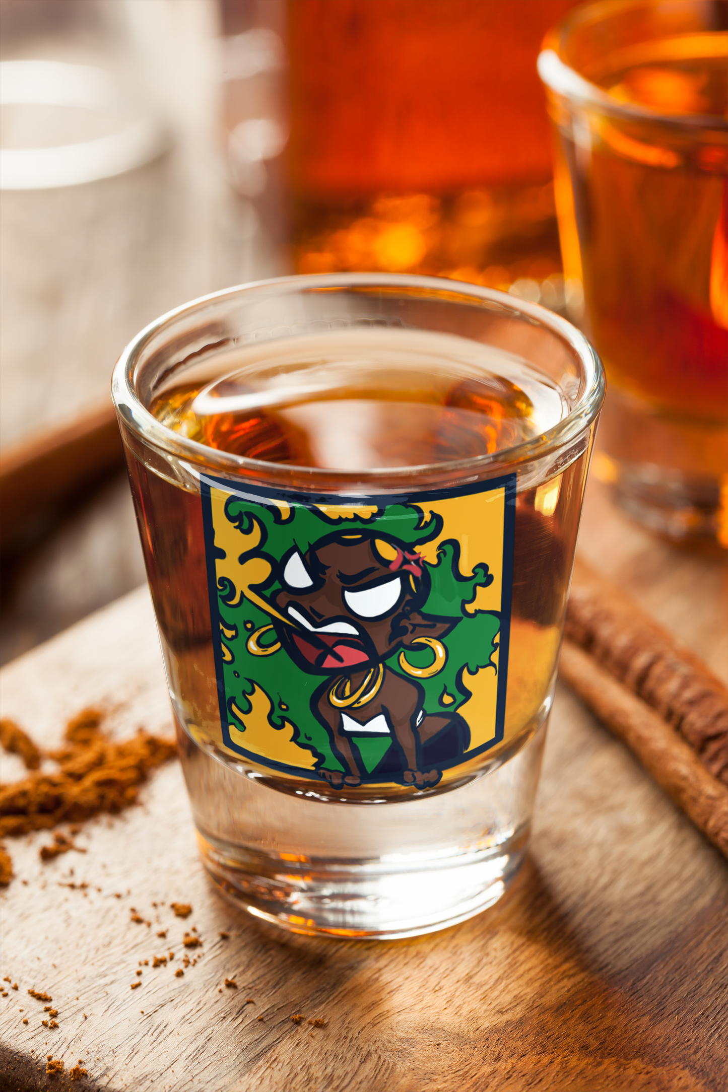 Rage Shot Glass