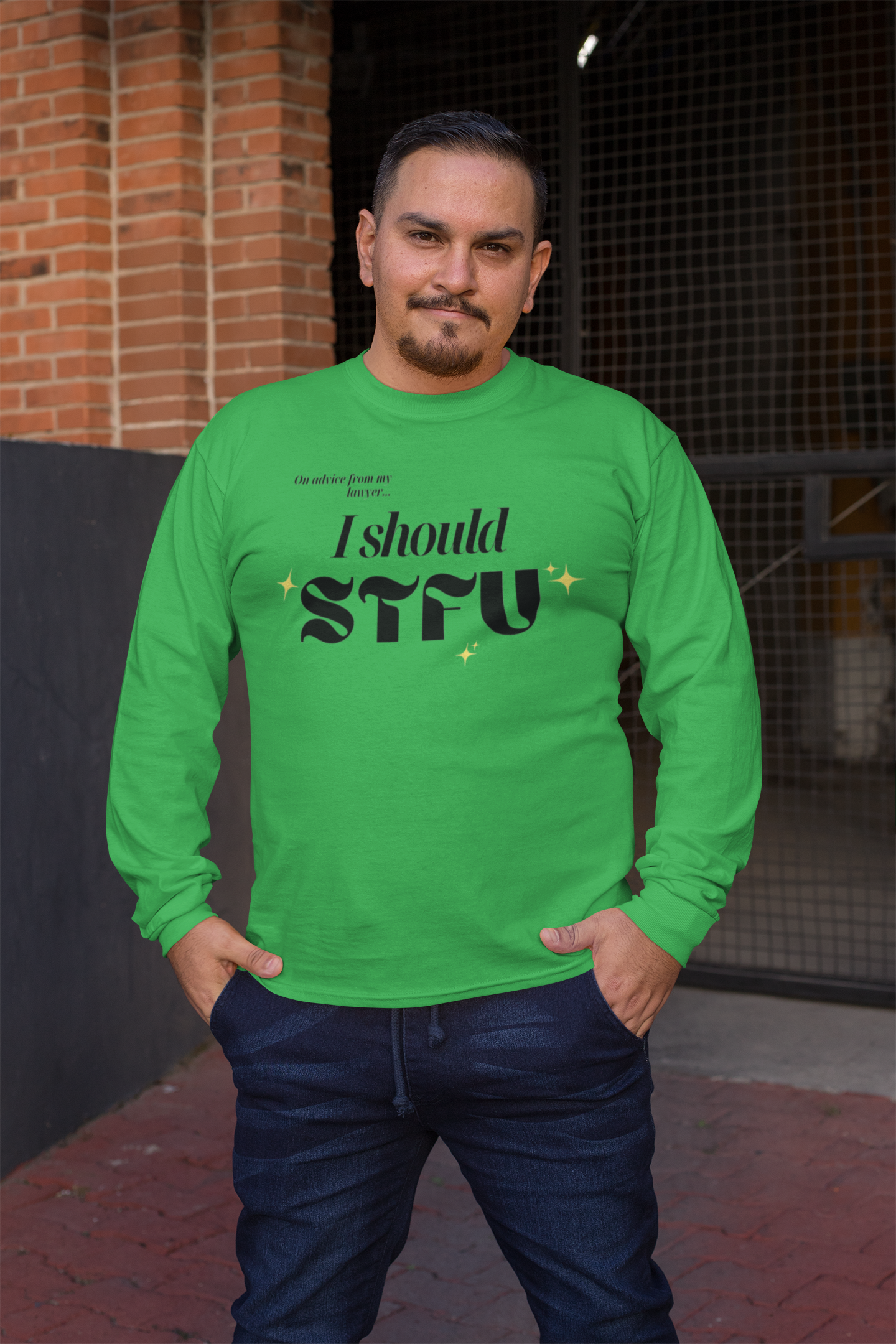 I Should STFU Unisex Long-Sleeve Tee