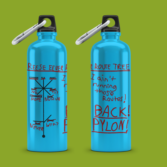 Route Tree Aluminum Water Bottle