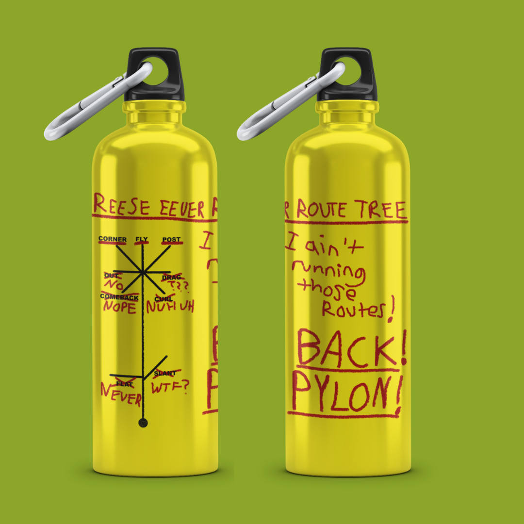 Route Tree Aluminum Water Bottle