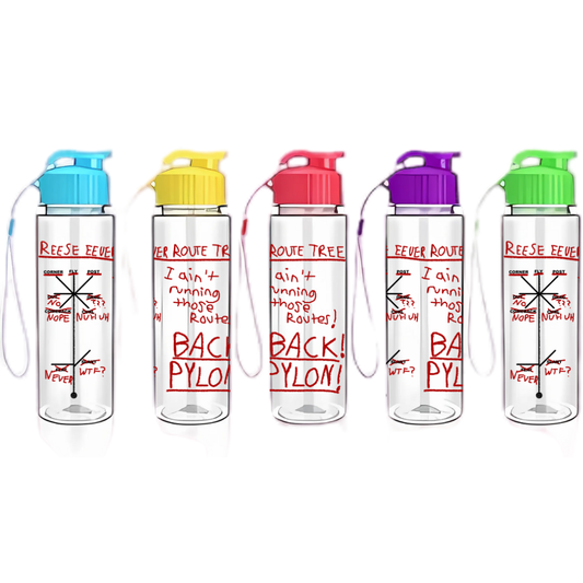 Route Tree Plastic Water Bottle