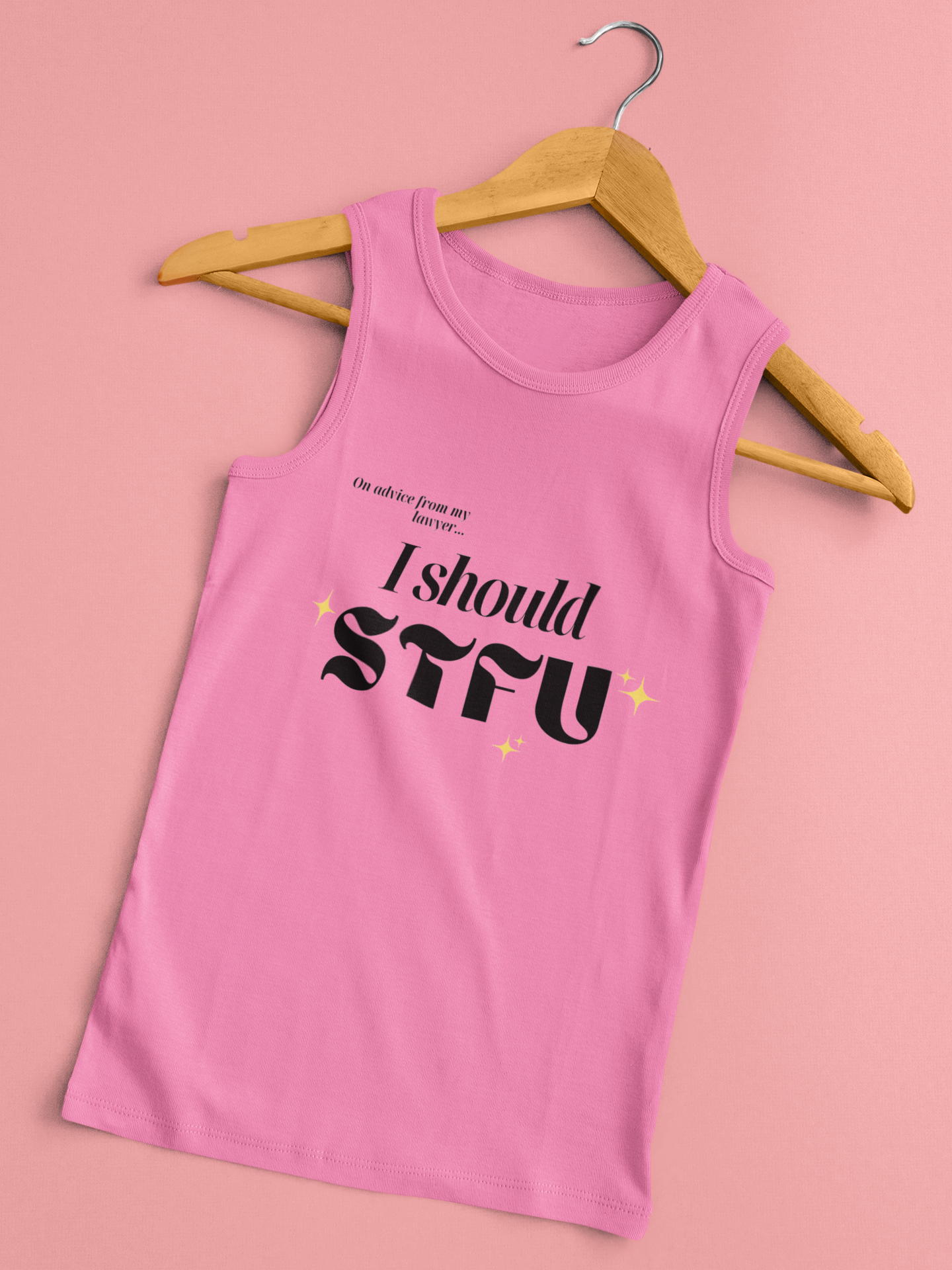 I should STFU Unisex Tank