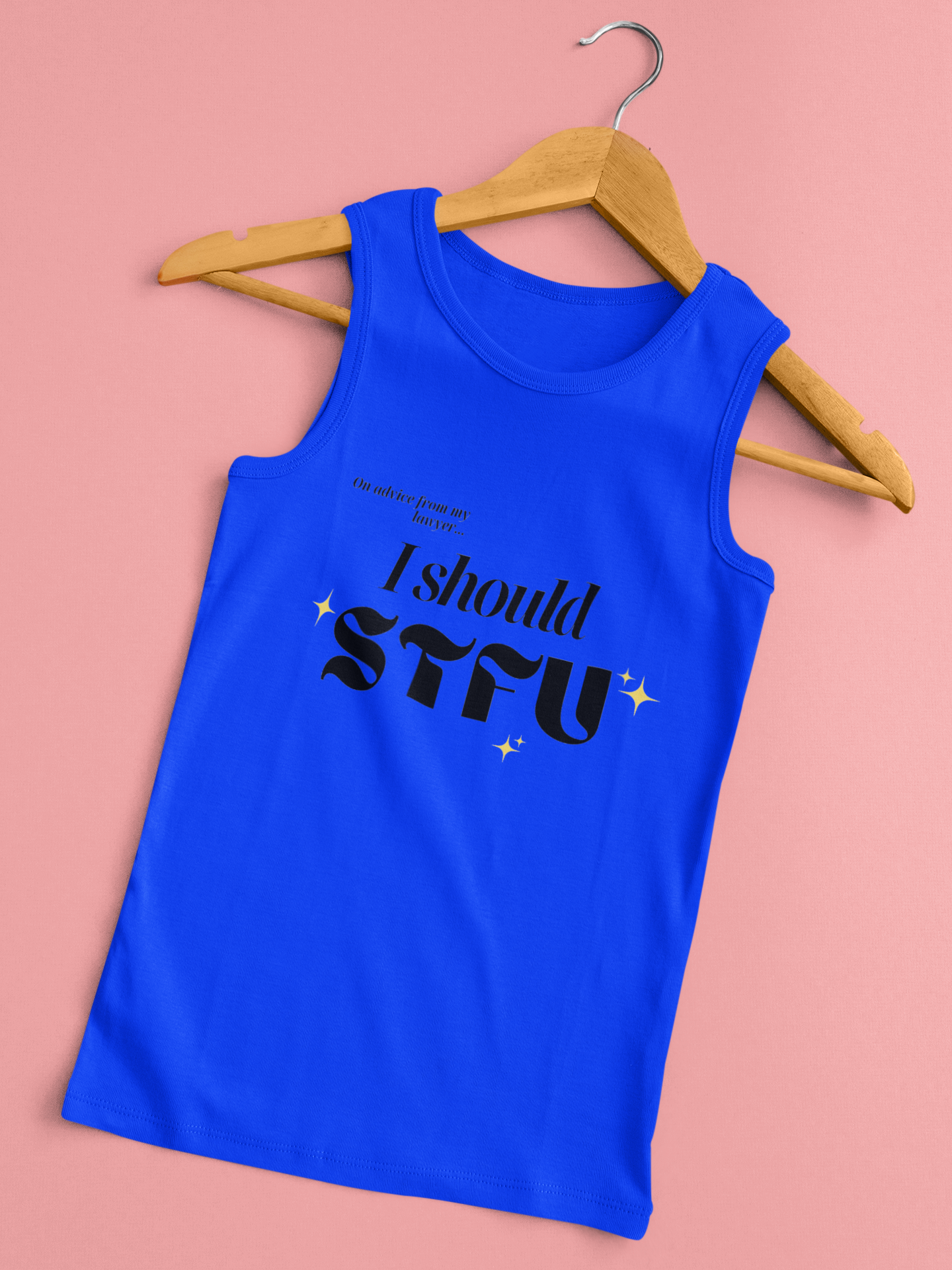 I should STFU Unisex Tank