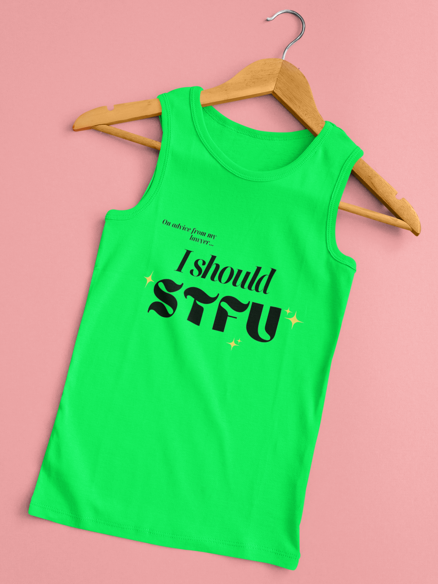 I should STFU Unisex Tank
