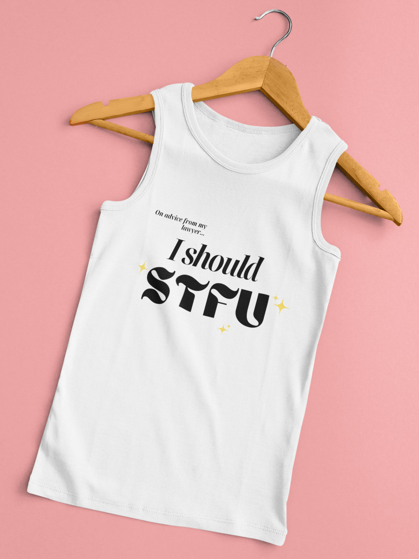 I should STFU Unisex Tank