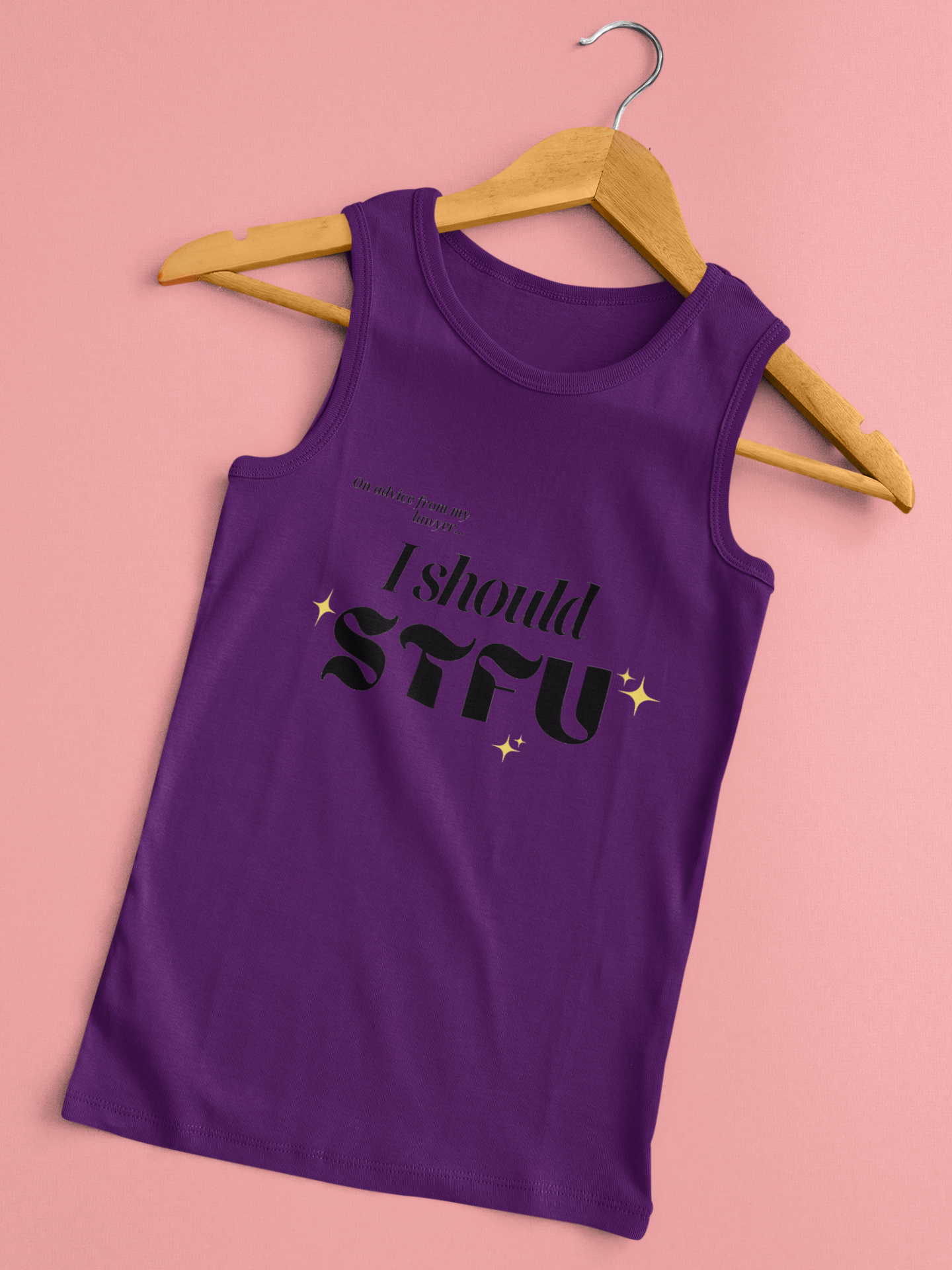 I should STFU Unisex Tank