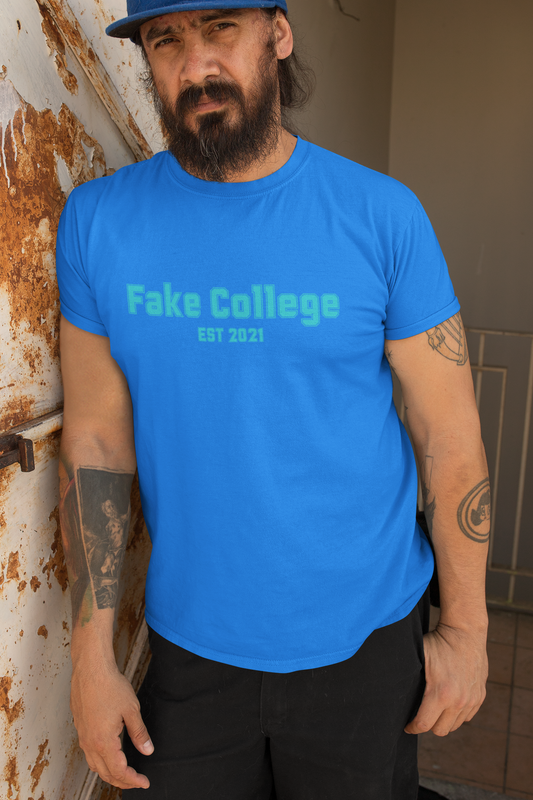 Fake College Tee