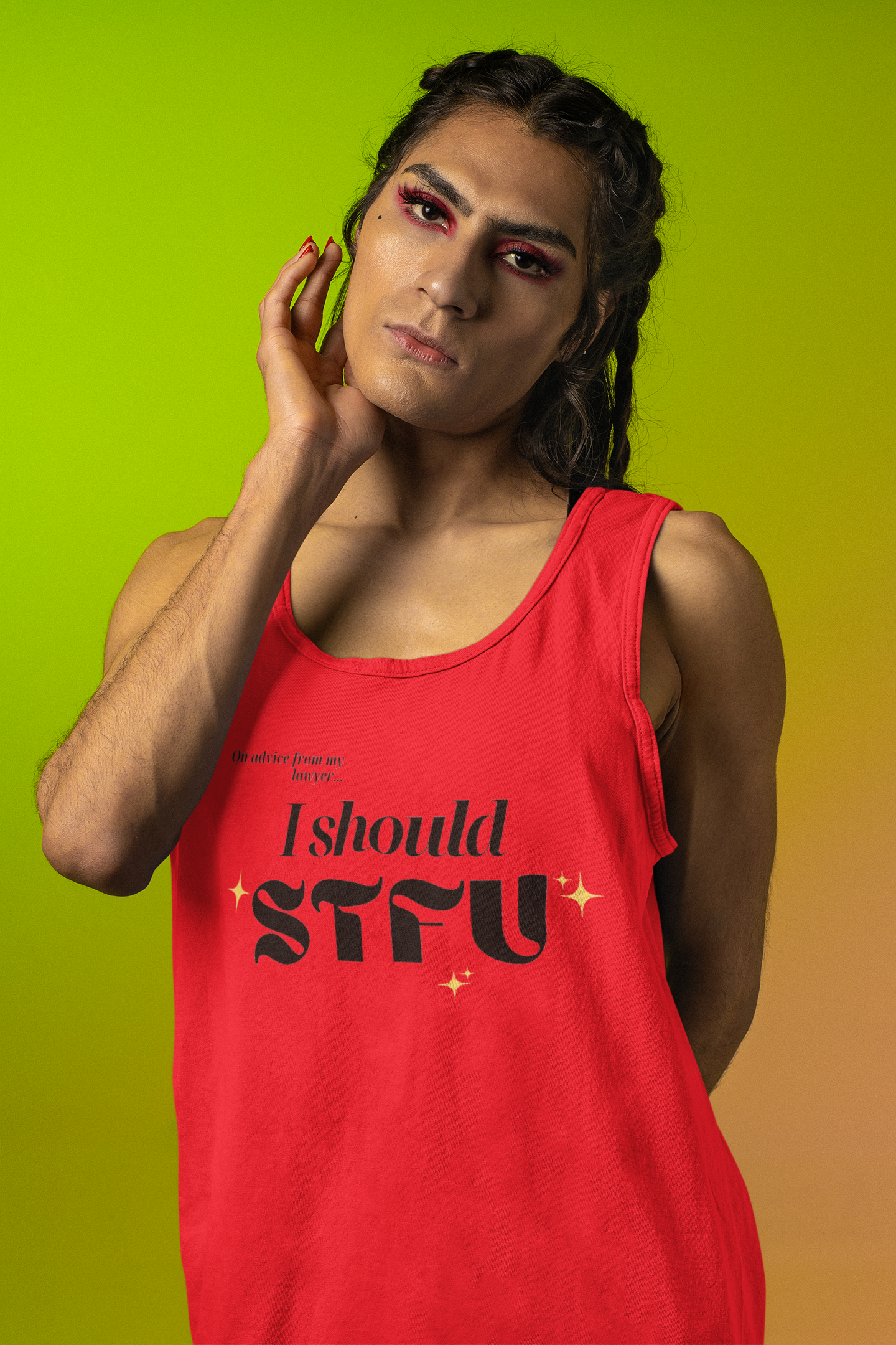 I should STFU Unisex Tank