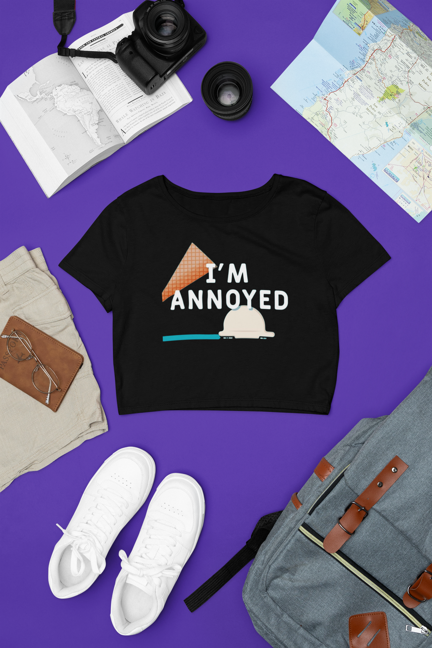 I'm Annoyed Crop Top