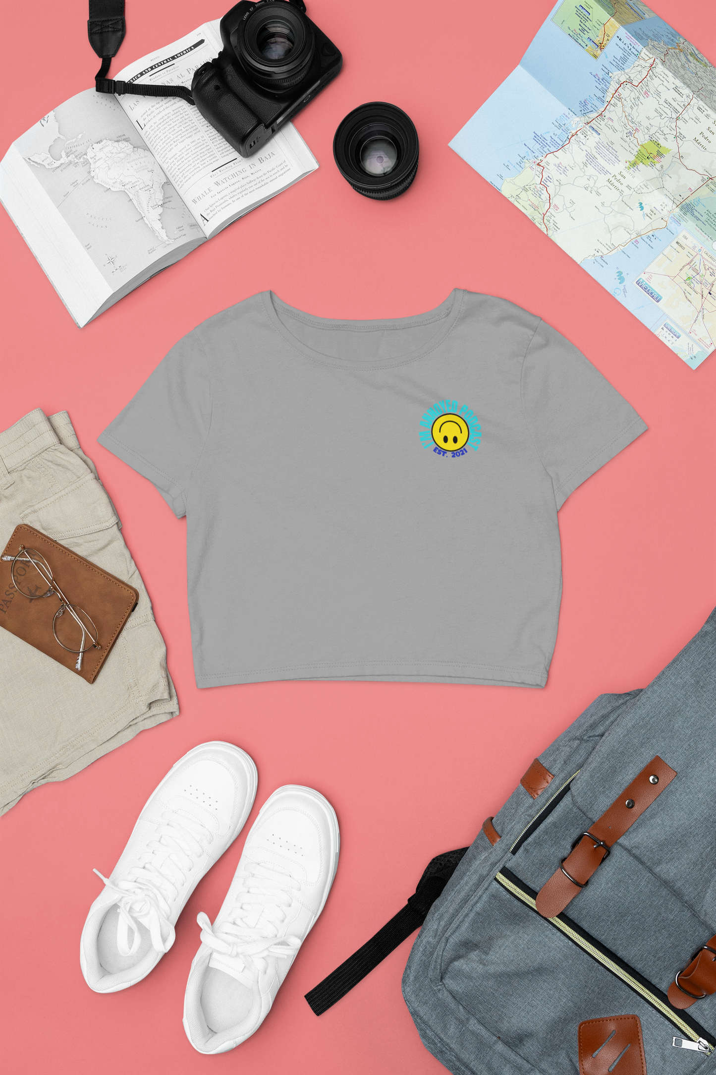 EST 2021 Chest Crop Top
